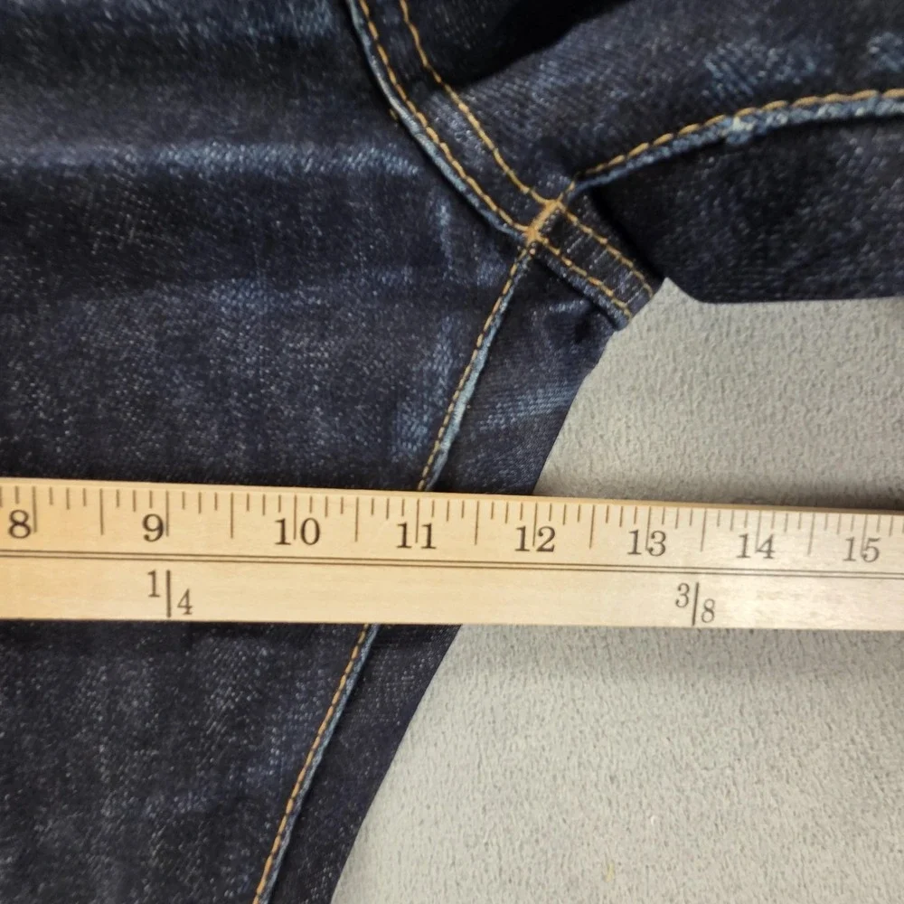 American Eagle‎ Jeans Mens 32x32 Blue Selvedge Slim Honeycomb Dark Wash